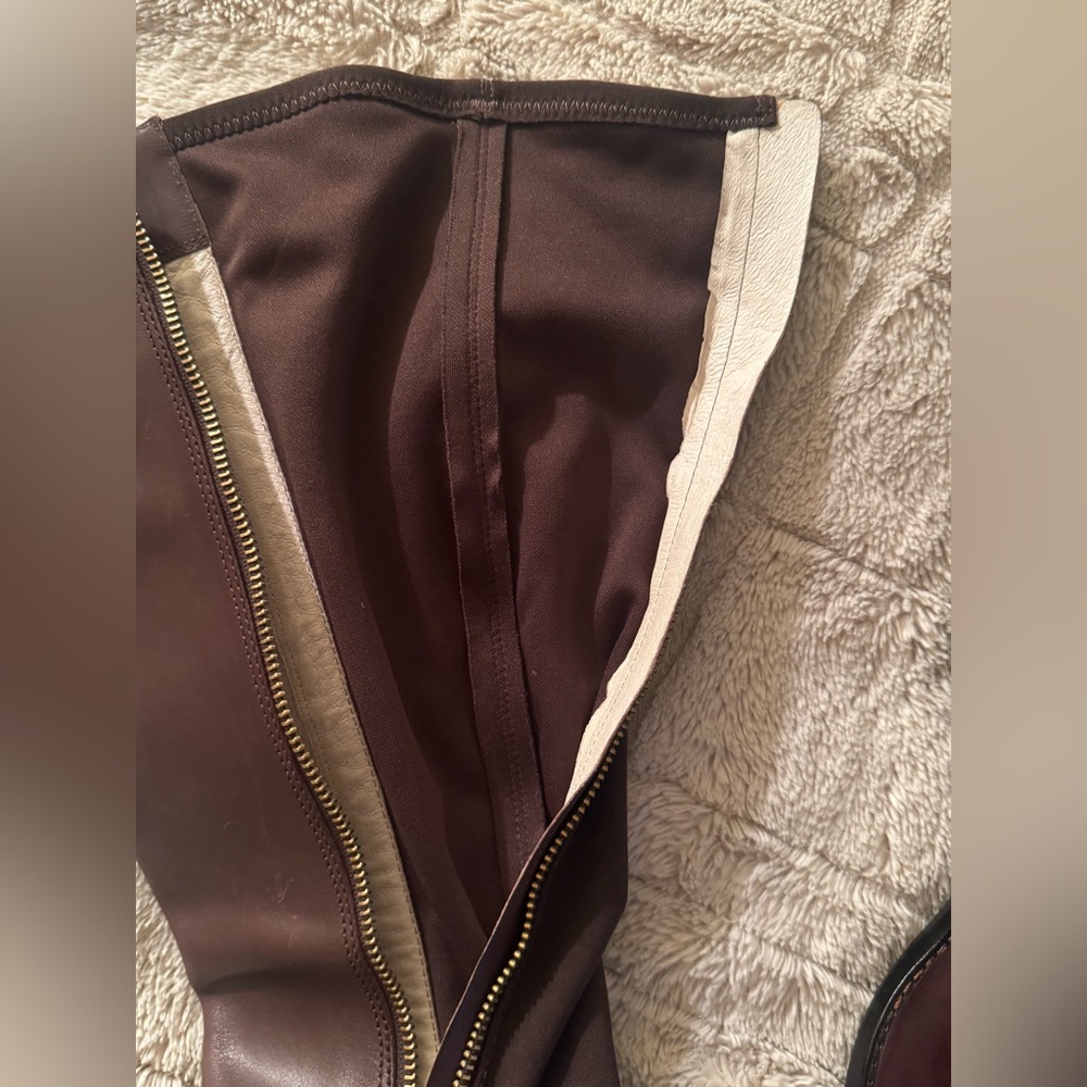 MICHAEL Michael Kors Chocolate Over the Knee Boots - Picture 7 of 13